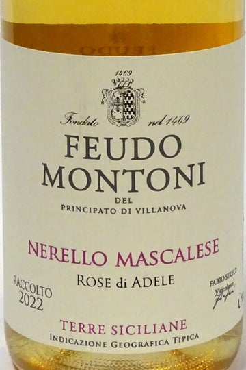 Montoni 2022 IGT Sicilia Rose di Adele